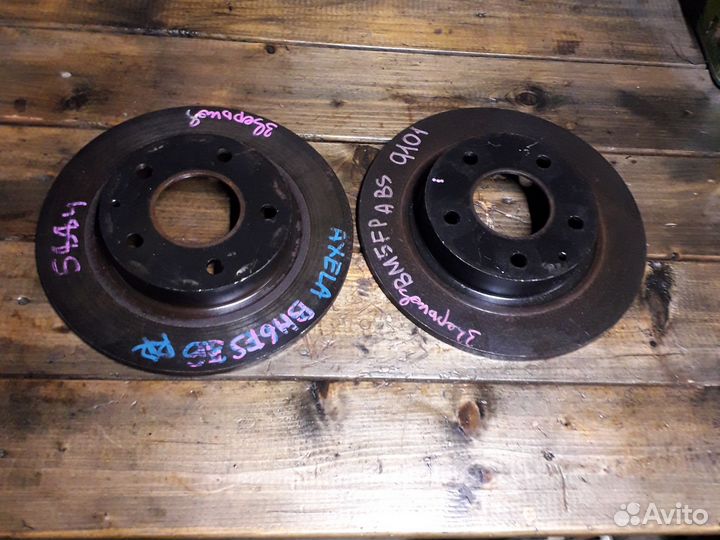 Задние тормозные диски Mazda 3 bm