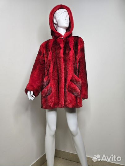 Шуба норковая 46'48 длина 73 см как новая