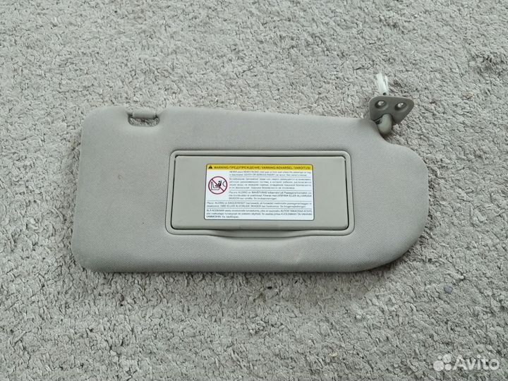 Солнцезащитный козырек Nissan Teana правый