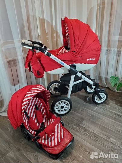 Коляска Adamex Pajero Alu (3 в 1). Польша