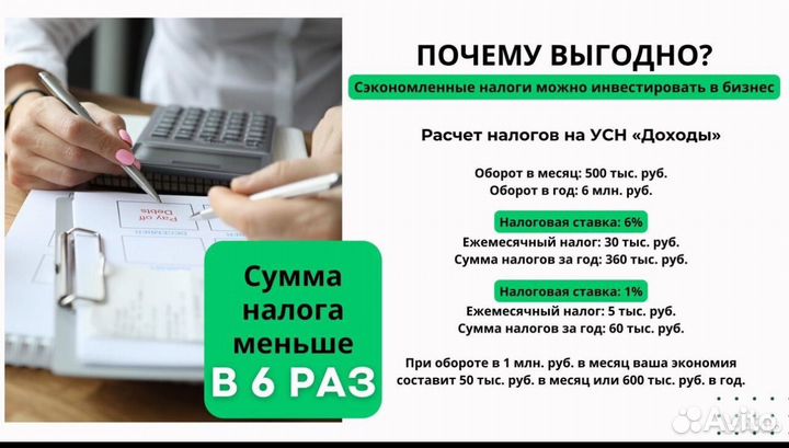 УСН 1процент снижение налогов