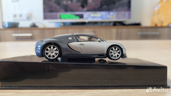 Bugatti EB 16.4 Veyron Showcar, Grey 1/43 AutoArt