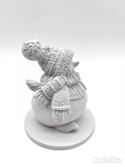 Фигурка гипсовая Снеговик