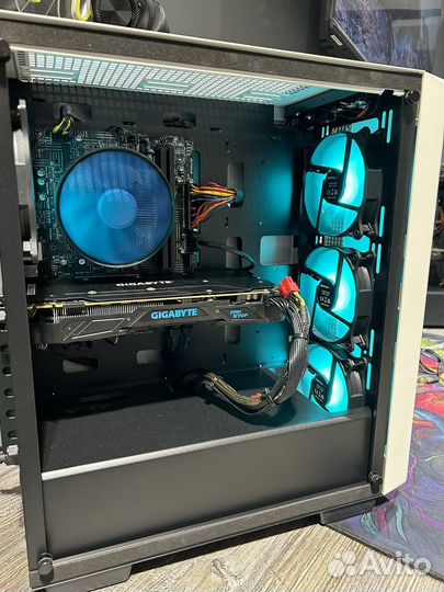 Игровой пк intel core i3 10100f gtx1080 8gb