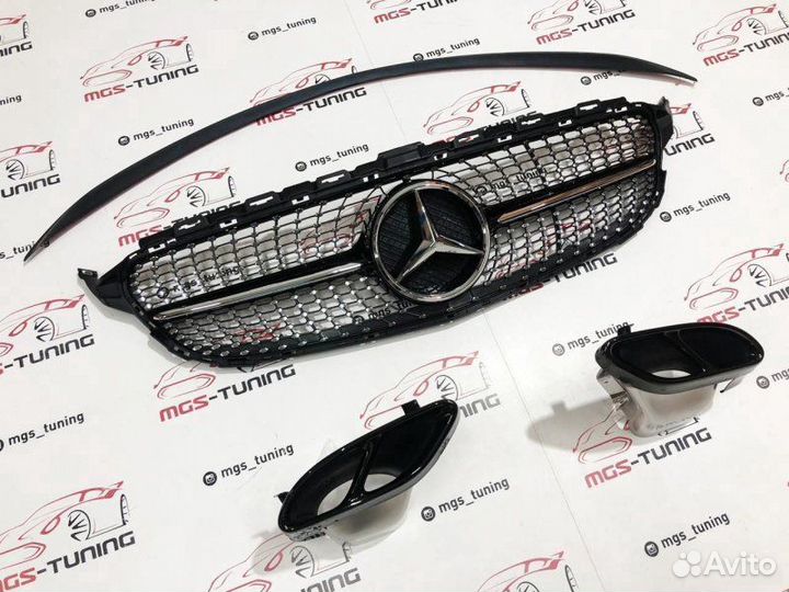 Комплект дооснащения Mercedes w205 C43 AMG Black