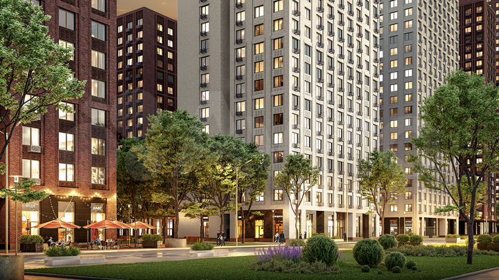 2-к. квартира, 35,3 м², 9/17 эт.