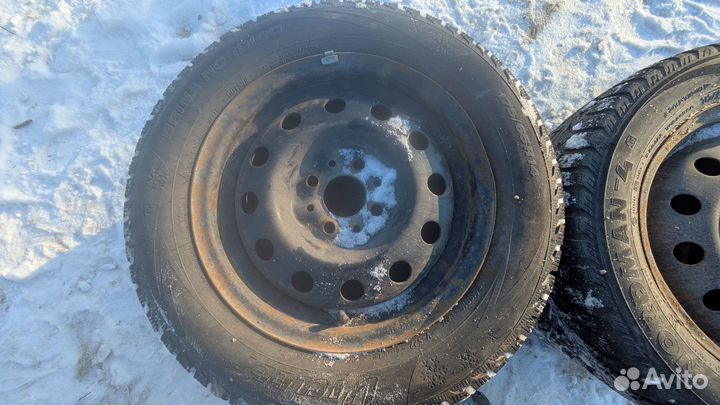 Зимняя резина шипы, r14 175/65