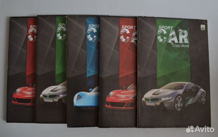 Тетради А4 клетка, линейка, на спирали