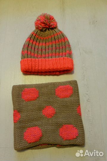 Комплект шапка, шарф (снуд) Next