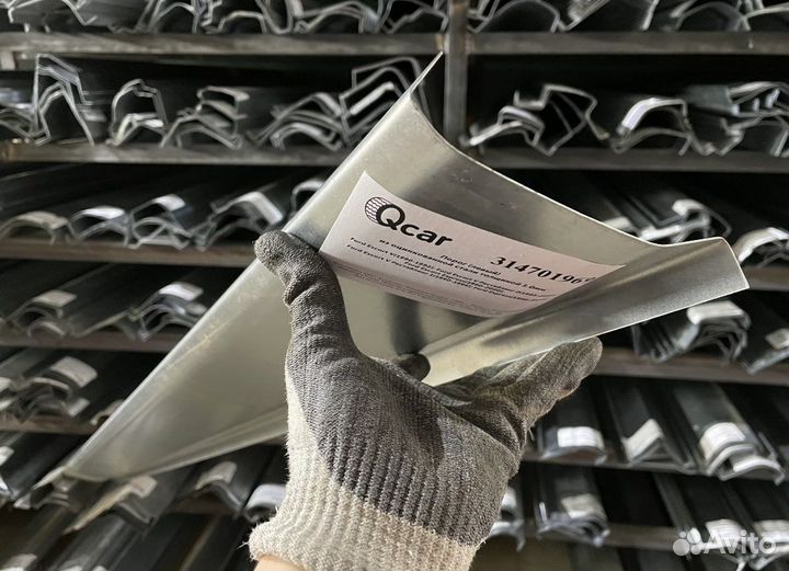 Порог правый Ford Escort, Express 1990-2000(1мм)