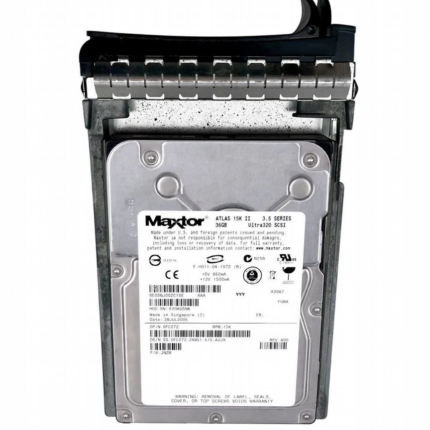 [FC272] Жесткий Диск Dell36gb U320scsi 3.5" Hdd