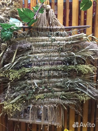 Травяные холсты для бани