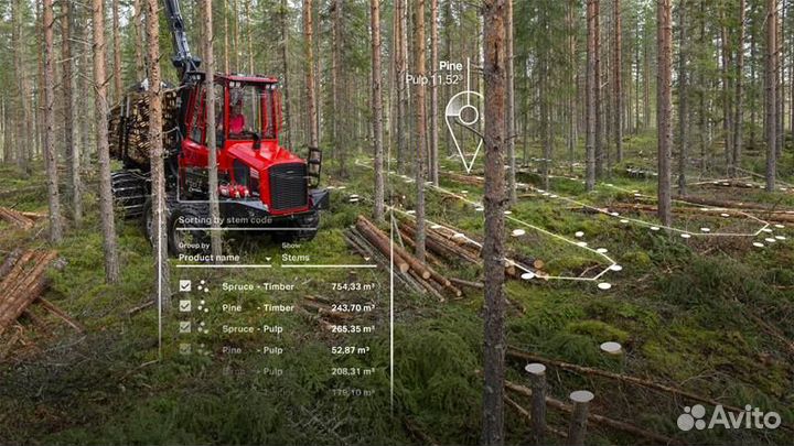 Форвардер Komatsu 895 8*8