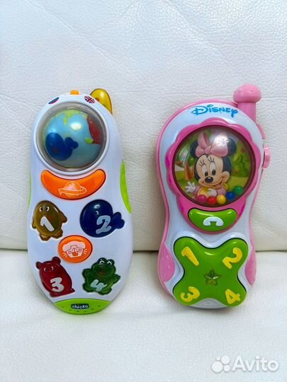 Телефончики Fisher price Chicco