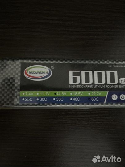 Аккумулятор lipo 4s 60С