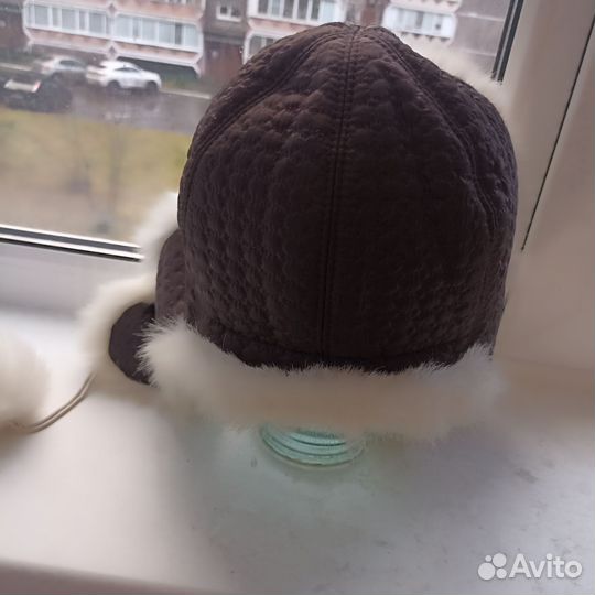 Шапка зимняя меховая женская ушанка