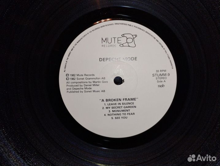 Depeche Mode - Speak & Spell, A Broken Frame
