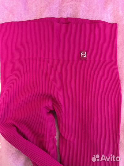 Леггинсы calzedonia в рубчик