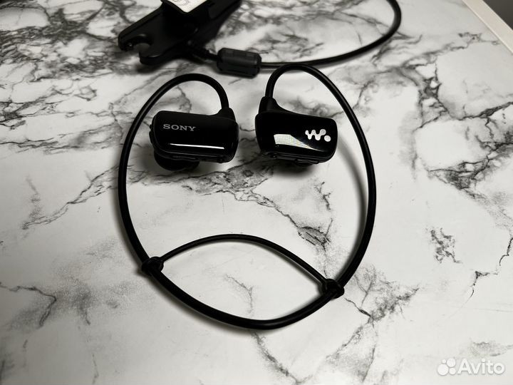 Беспроводные наушники Mp3 плеер sony NWZ-W273