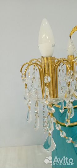 Люстра хрустальная Италия