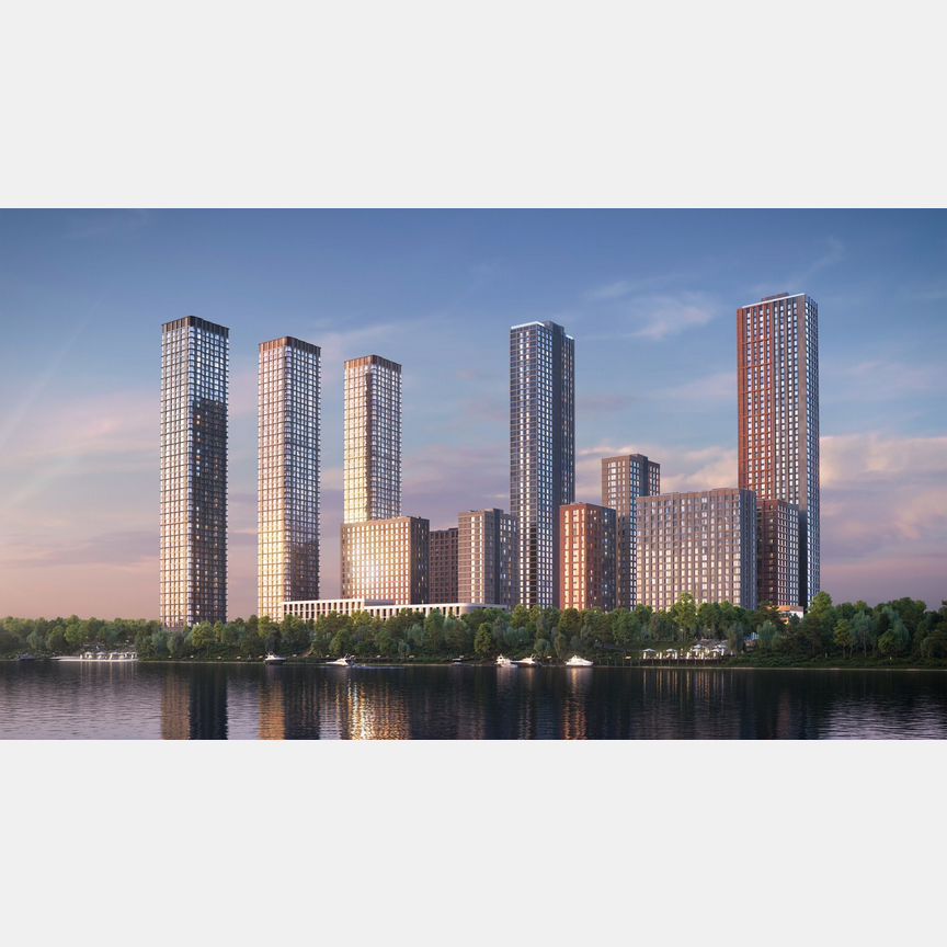 1-к. квартира, 39,3 м², 32/53 эт.