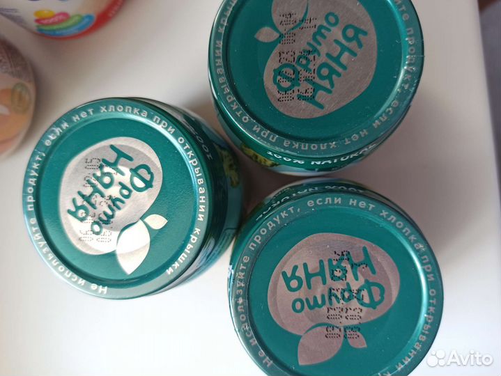 Детское питание пюре