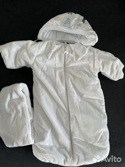 Зимний конверт на выписку