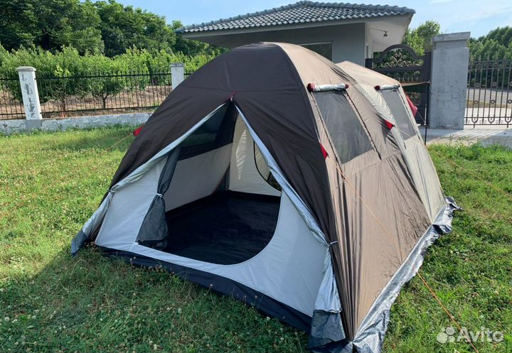 Палатки туристические 4 местные защита от уф