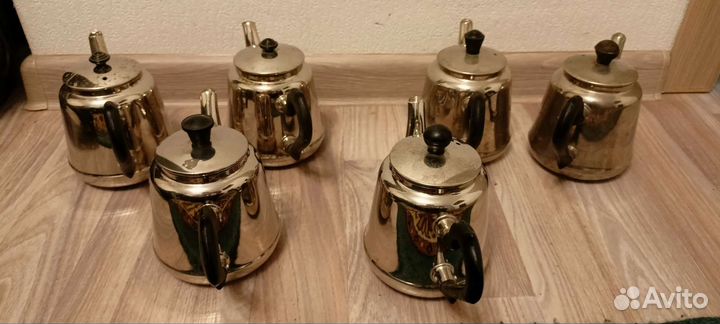 Чайник заварочный мельхиор, для самовара СССР