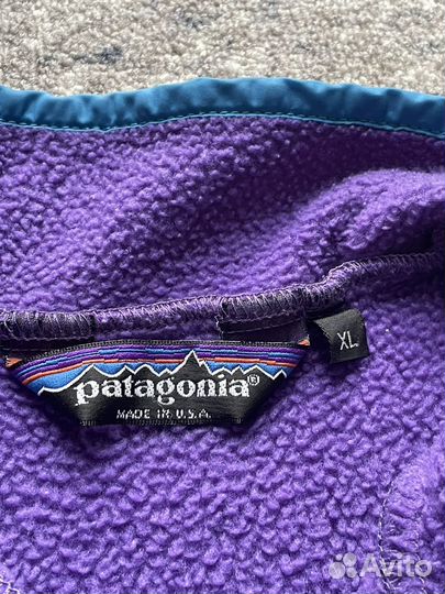 Флиска Patagonia шиншилла оригинал Made in USA