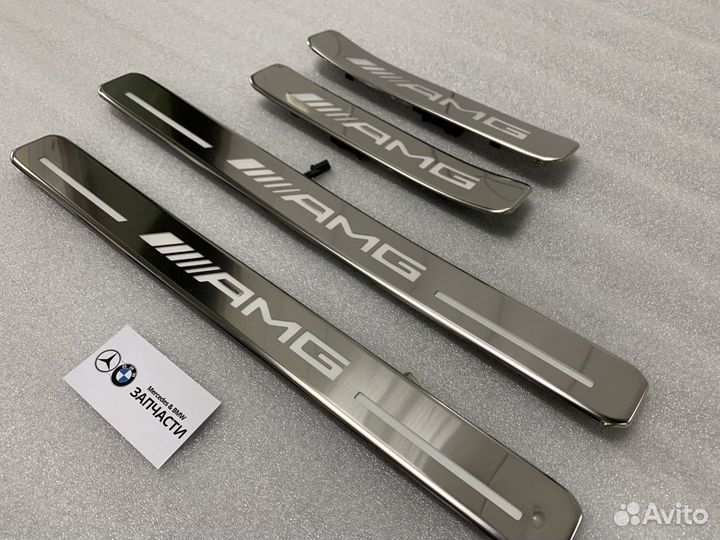 Комплект накладок порога Mercedes G 6.3 AMG W463