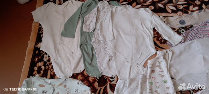 Детские вещи для новорожденных пакетом