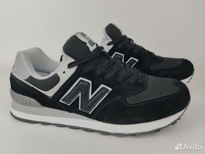 Кроссовки мужские new balance 574 замша