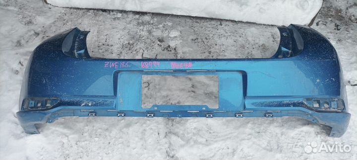 Бампер задний на Auris кузов 186