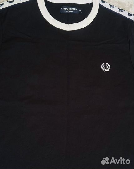 Футболка Fred Perry с лампасами оригинал
