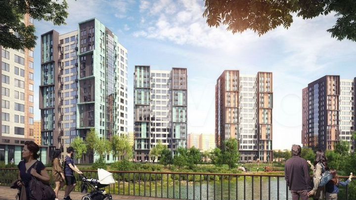2-к. квартира, 40,1 м², 3/13 эт.