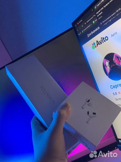 Комплект 2в1 Apple Watch Series 9 + Airpods 3