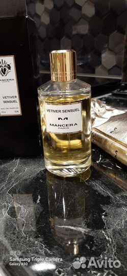 Духи женские Мансера Ветивер