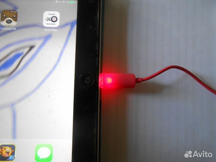 Кабель USB LED для iPhone 5 / iPod, iPad подсветка