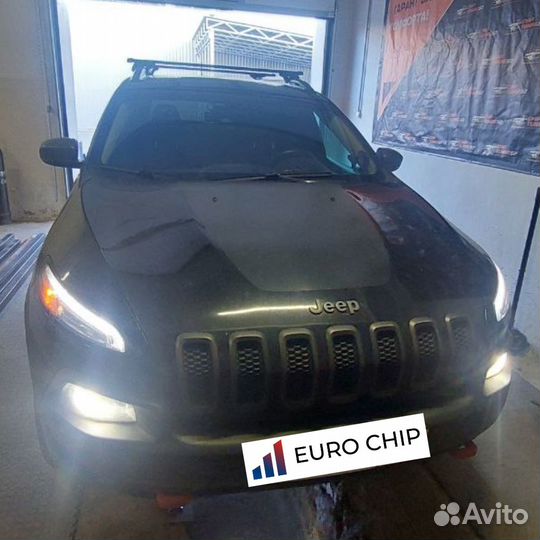 Чип тюнинг Jeep Cherokee 3.7 KJ 210 лс