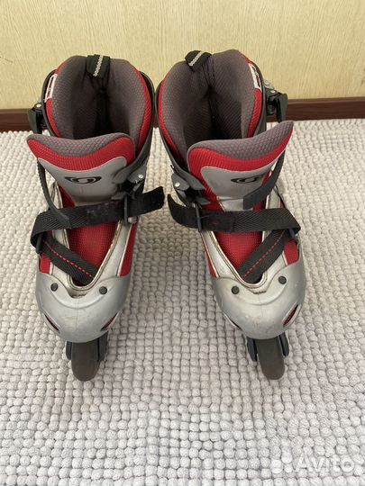 Роликовые коньки salomon детские раздвижные 33 38