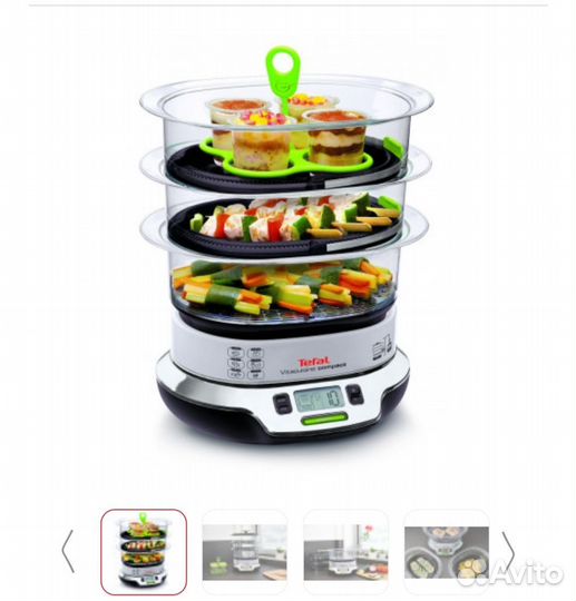 Пароварка tefal - модель VitaCuisine Compact VS4