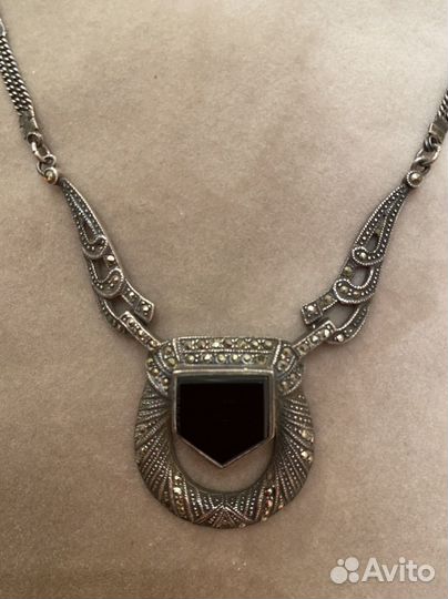 Колье серебро винтаж