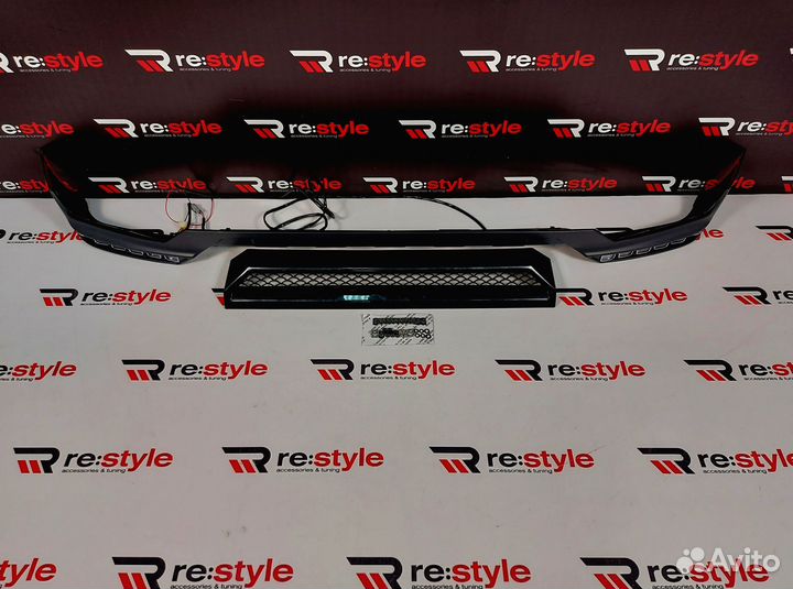 Губа передняя Mercedes-Benz G-Class AMG leepgu