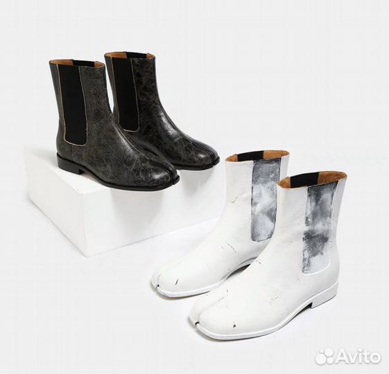 Maison Margiela Tabi Leather Boots