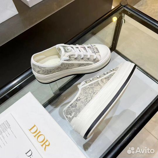 Кеды на платформе Dior Walk'n'Dior премиум