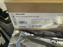 Новый картридж ricoh c240 черный 408451