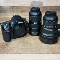 Зеркальный фотоаппарат nikon d800 и обьективы