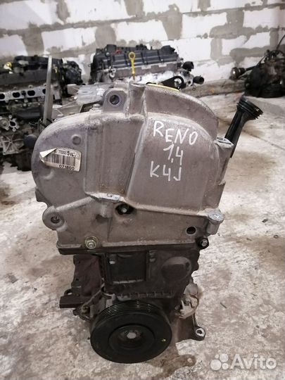 Двигатель K4J 780 Рено Клио 3 Симбол 1.4