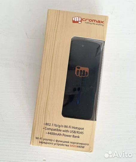 Micromax mmx440w Wi-Fi + 4G роутер